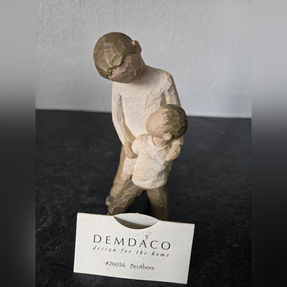 DEMDACO Beige Father and Child Resin Figurine - Heartfelt Home Art